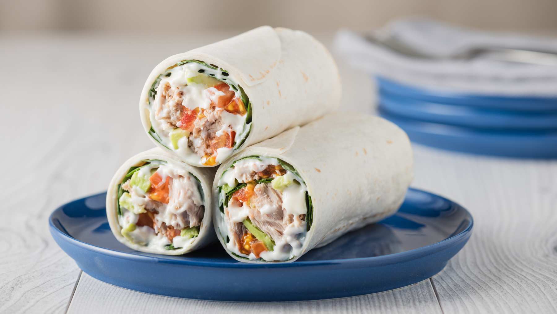 Wraps de atún y aguacate veraniego 4