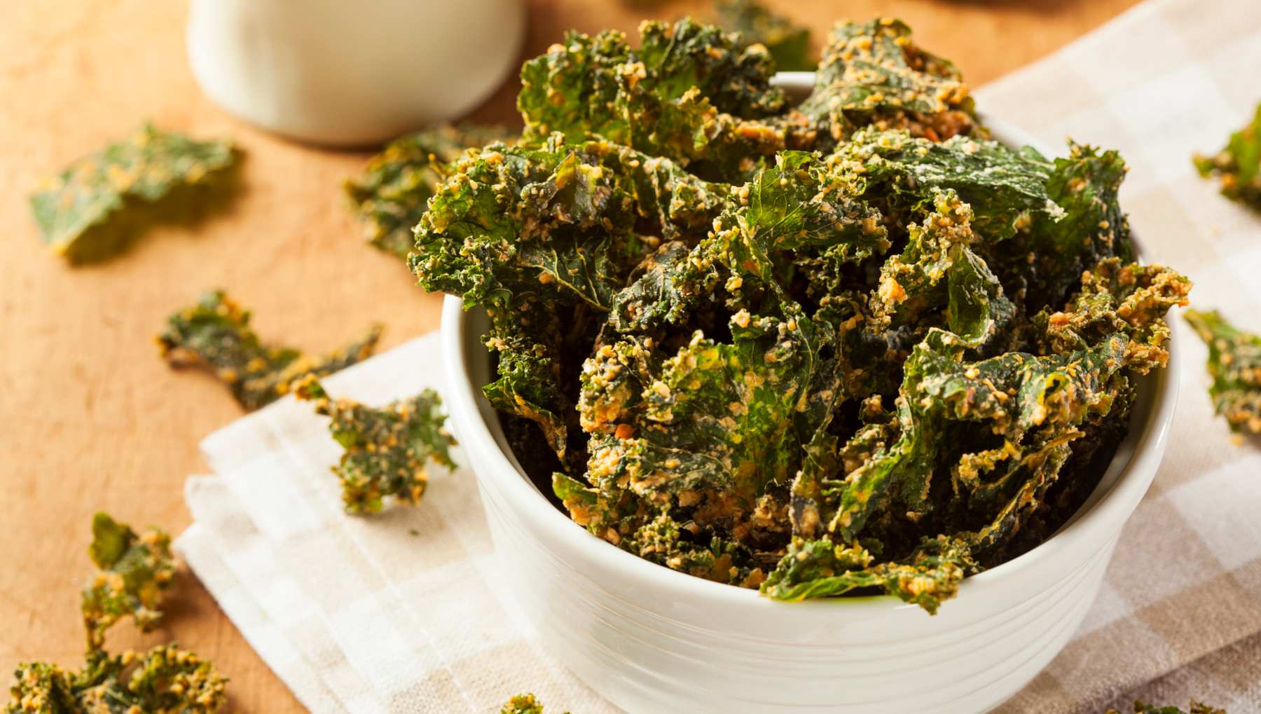 Chips de kale al horno 4