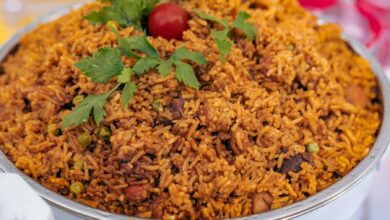 Jollof Rice, receta nigeriana 10