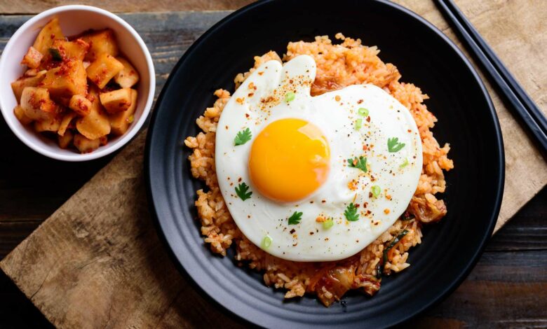 Kimchi Fried Rice, receta coreana 1