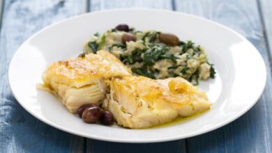 Receta de bacalao con patatas en freidora de aire 3