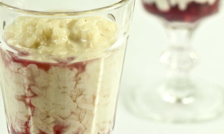 Arroz con leche cremoso con leche condensada 1