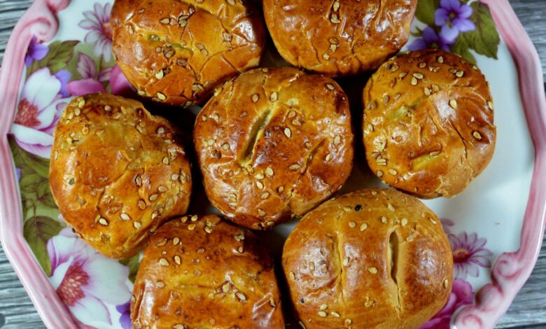 Receta de Bollos árabes con almendra, hinojo y sésamo 1