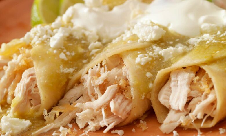 Enchiladas de pollo: la tradicional receta mexicana 1