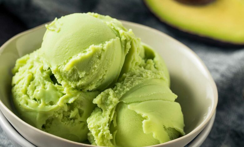 Helado de aguacate y lima: un frescor sorprendente 1