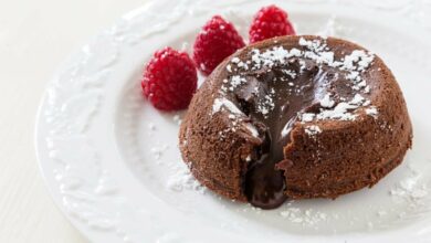 Receta de Coulant de chocolate 7