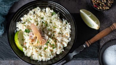 un plato vegano de lujo 1