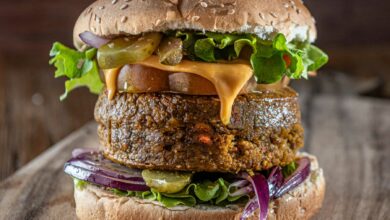 Hamburguesas veganas jugosas y perfectas para la barbacoa 10