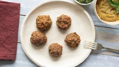 Receta de albóndigas de lentejas rojas con pollo 1