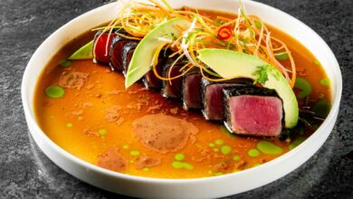 Tataki de atún rojo con reducción de soja y espuma de wasabi: clásico japonés innovador 2