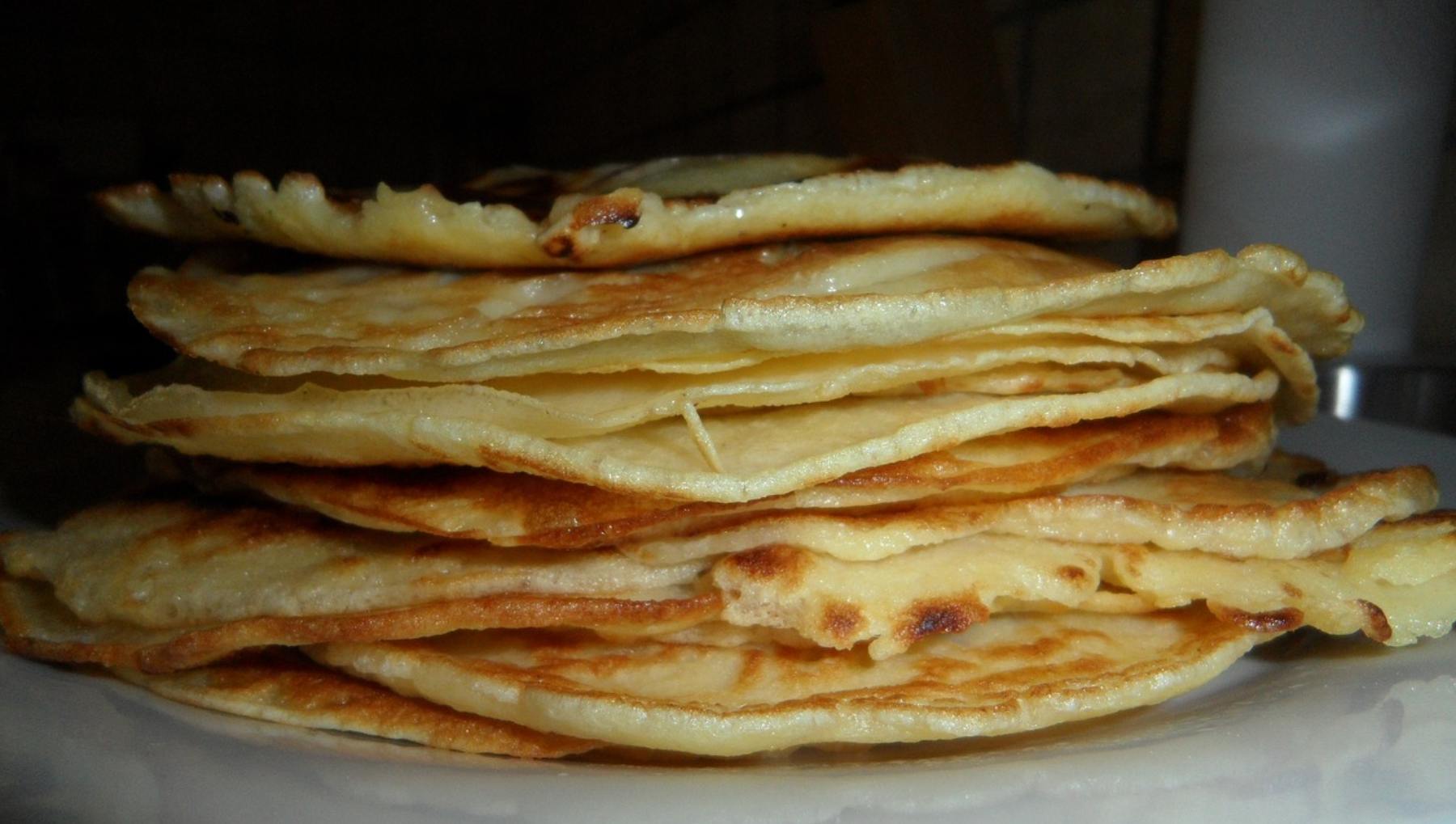 pancakes de avena y plátano sin azúcar ni harina 4