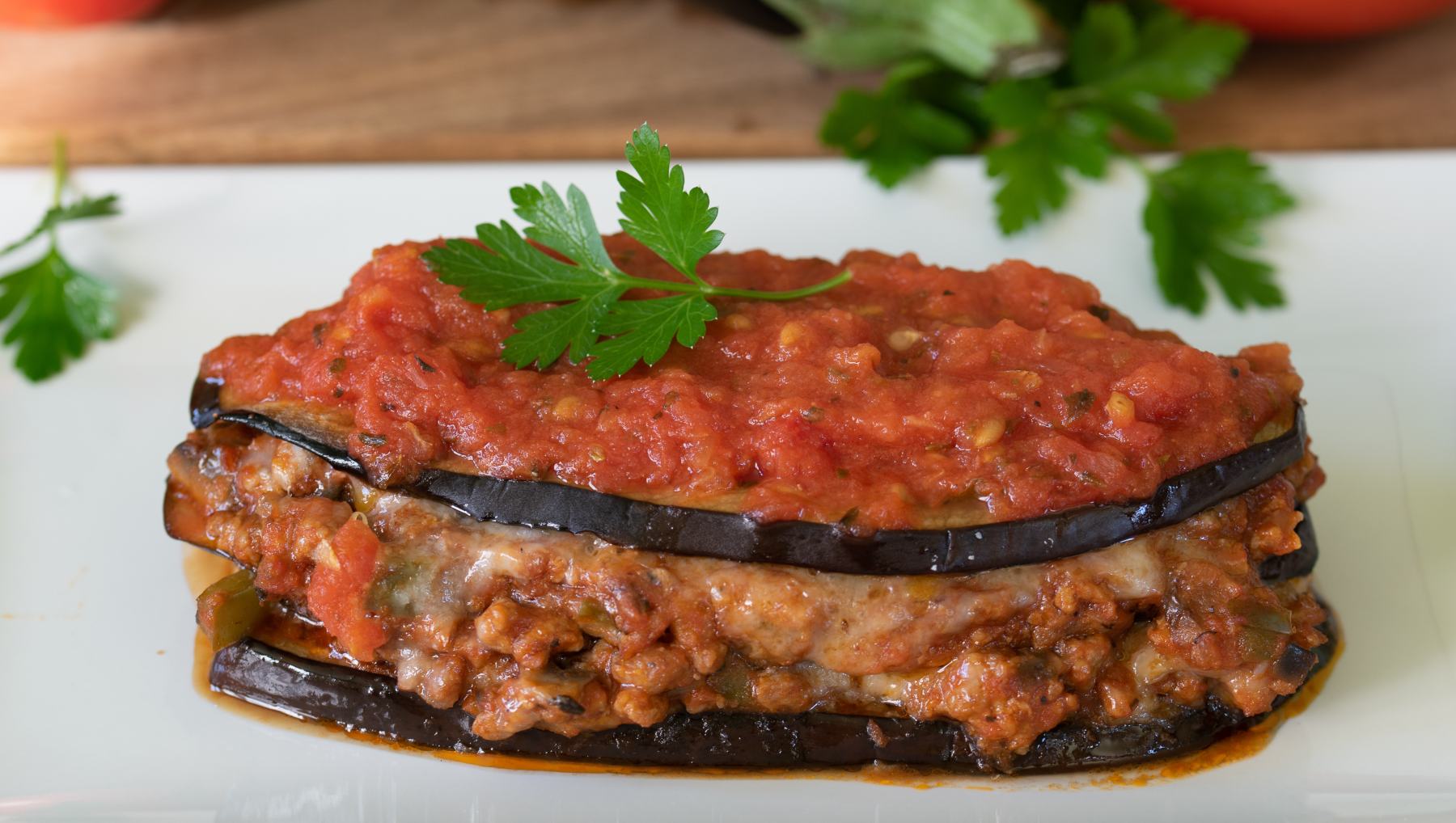 El secreto de lasaña de berenjena y carne sin pasta que amarás 4