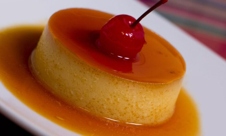 este exquisito flan sin fuego ni huevos 1