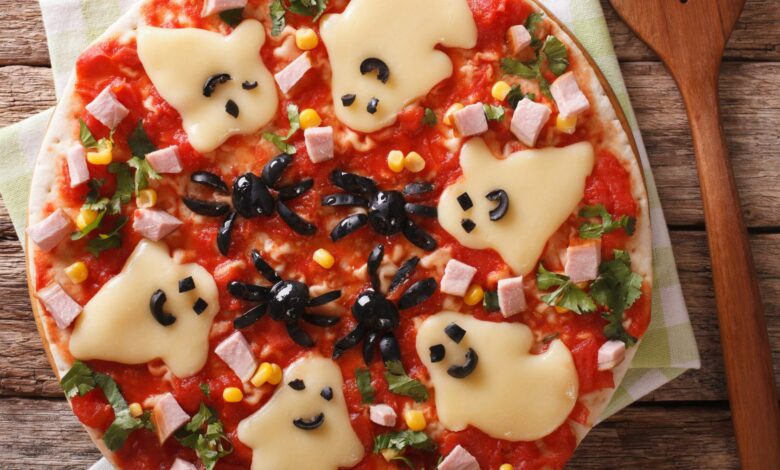 La receta de Spooky Pizza que hará tu Halloween más terrorífico y delicioso 1