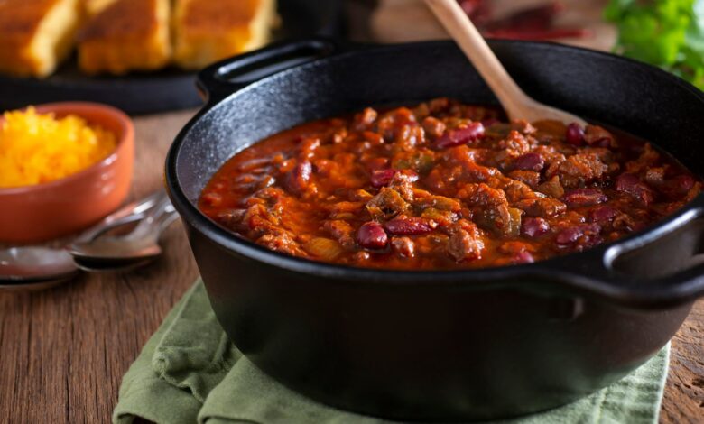 Prepara un chili con carne clásico y reconfortante en menos de una hora 1