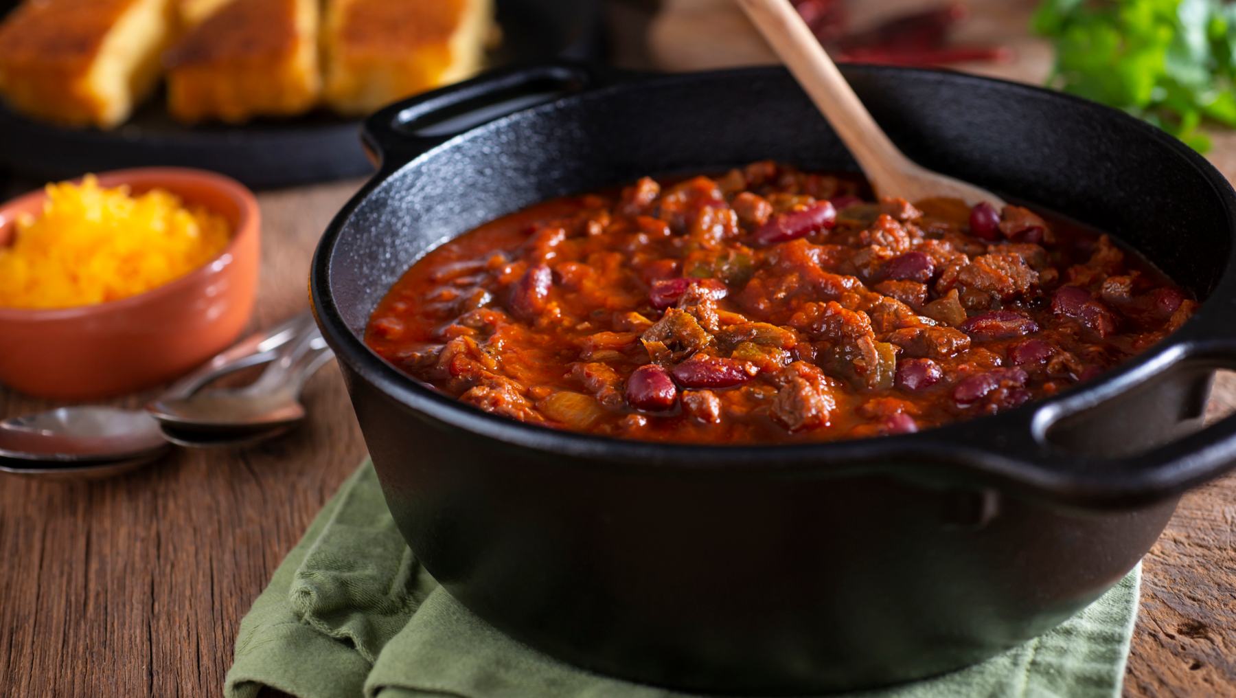 Prepara un chili con carne clásico y reconfortante en menos de una hora 4