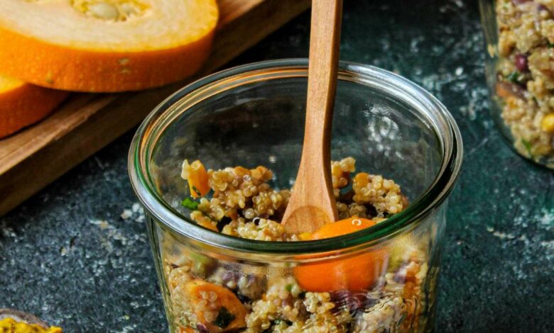 Ensalada templada de quinoa y calabaza asada: ideal para días frescos 1