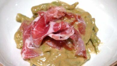 Receta de Jamón con salsa de alcachofas 1