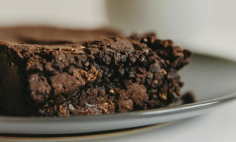 un brownie sin azúcar y sin harina listo en 6 minutos 1