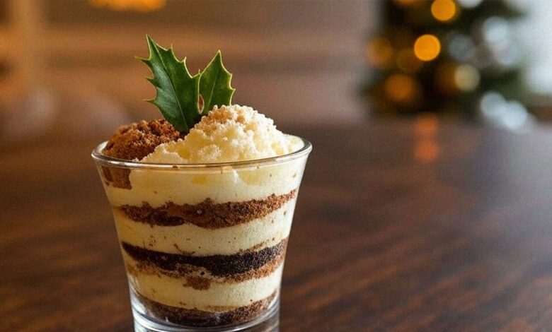 este postre para Navidad se prepara en vasitos individuales en menos de 10 minutos 1