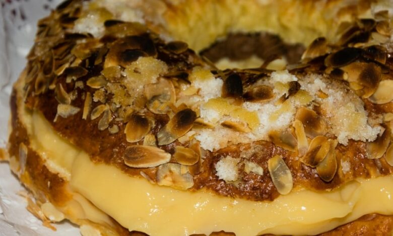 Receta de Roscón de Reyes relleno de crema 1