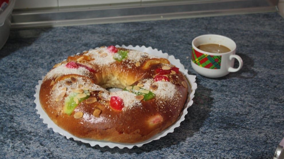 Receta de Roscón de Reyes casero fácil 4