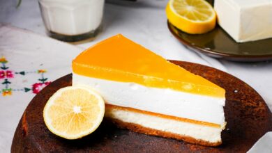 la tarta de queso y naranja que triunfa en Navidad y se ha hecho viral por su rapidez 3