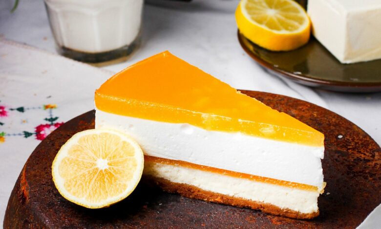 la tarta de queso y naranja que triunfa en Navidad y se ha hecho viral por su rapidez 1