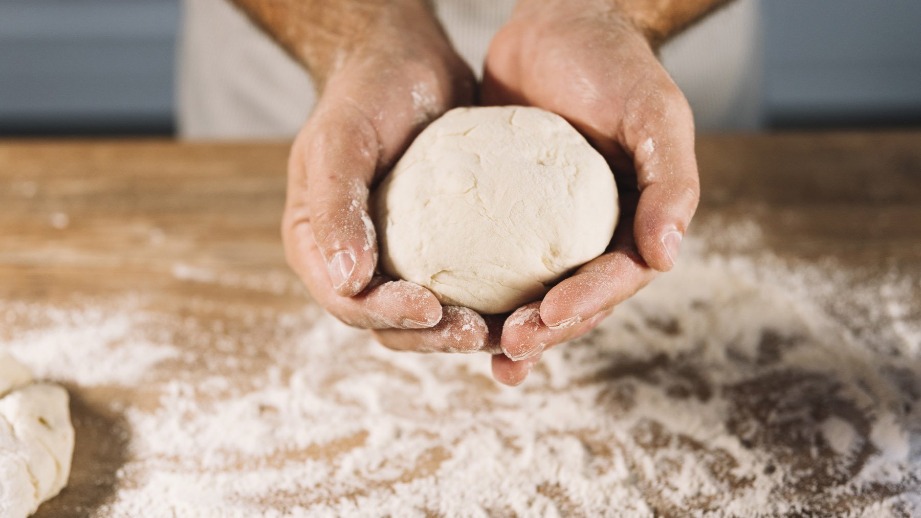 la receta viral de masa rápida de pizza que se hace en solo 10 minutos 4